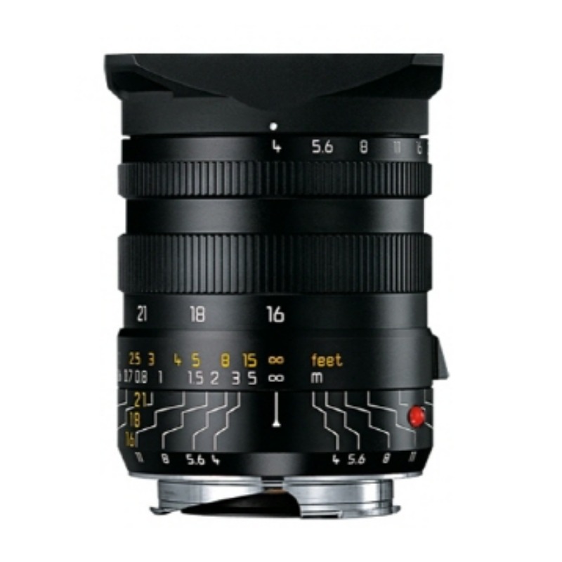 Leica Tri-Elmar-M 16-18-21mm f/4 ASPH., black anodized finish