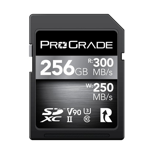 [ProGrade] SDXC UHS-II V90 300R 256GB