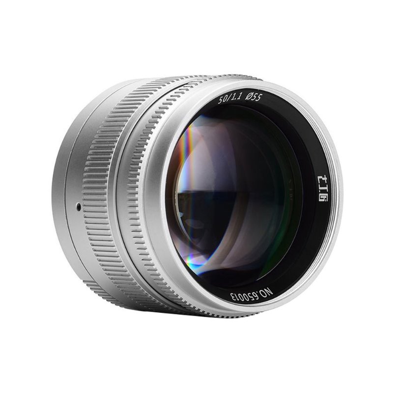 7Artisans M50mm f/1.1 Full Frame Lens Silver [진열/리퍼 50%세일]