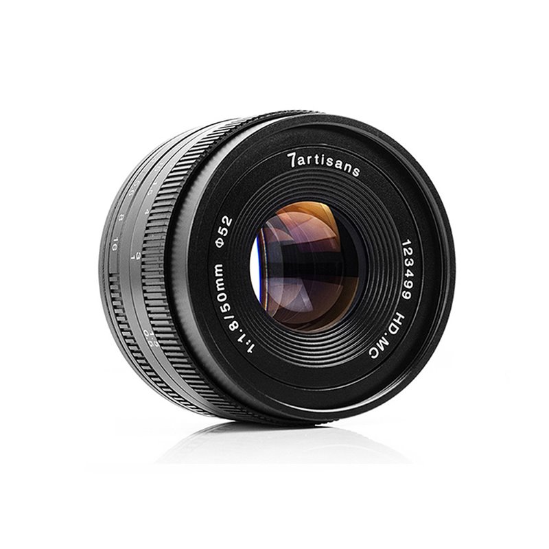7Artisans 50mm f/1.8 APS-C Manual Fixed Lens [예약판매]