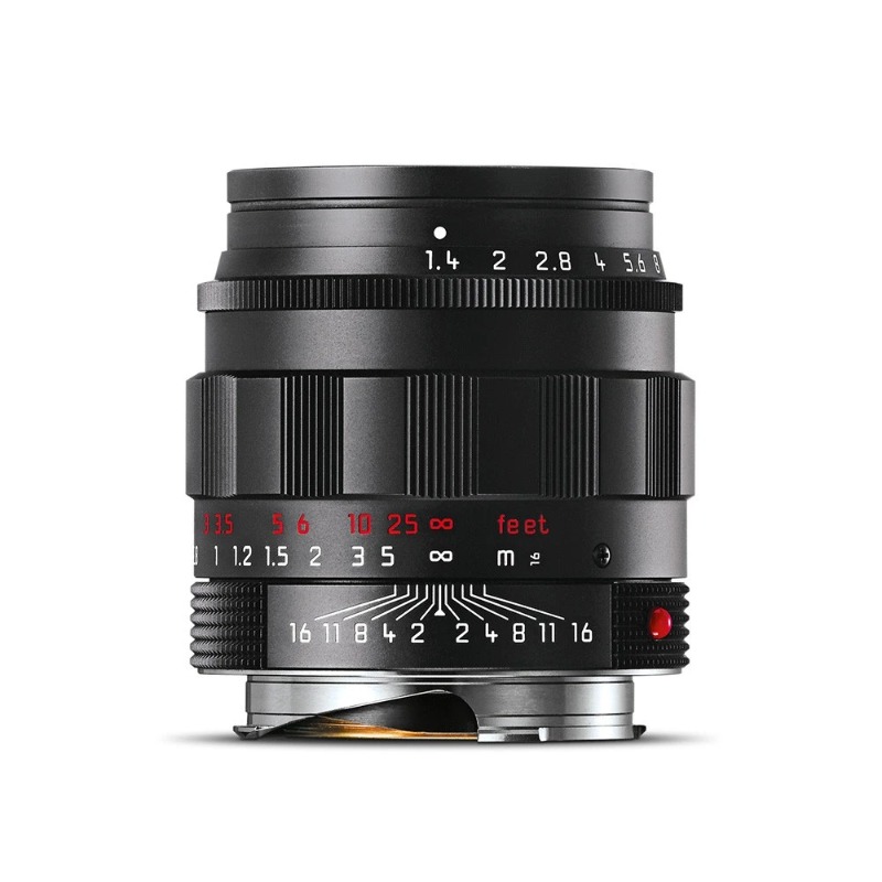 Leica Summilux-M 50mm f/1.4 ASPH Black Chrome Finish