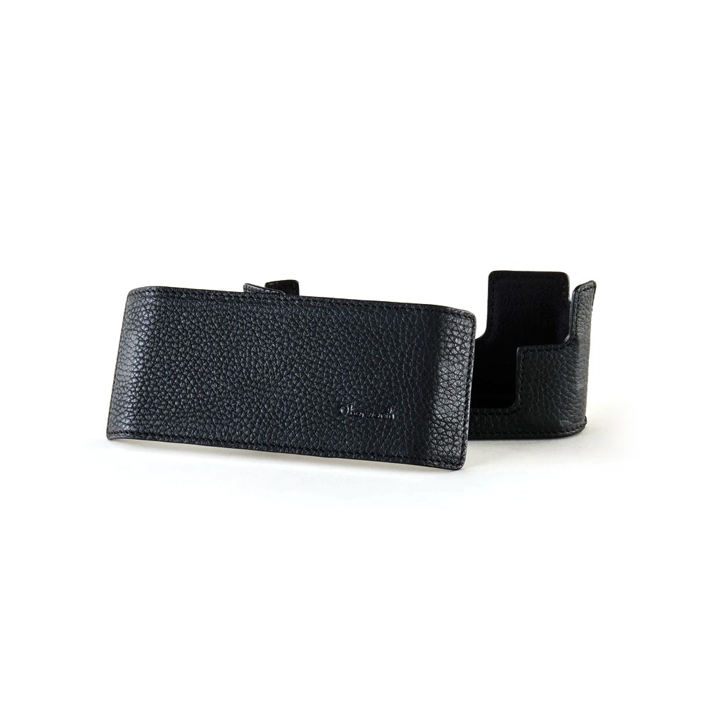 [Oberwerth] Leica M11 Half Case - Casual/Open Type Black